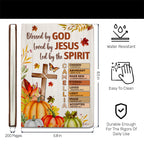 Blessed By God | Personalized Leather Cover Notebook