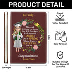 The Lord Will Guide You Always | Personalized Leather Cover Notebook