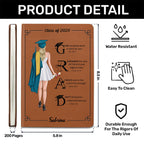 God Has Great Plans For You | Personalized Leather Cover Notebook