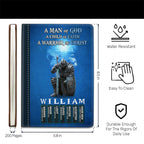 A Man Of God | Personalized Leather Cover Notebook