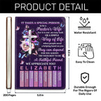 Special Person To Be A Pastor’s Wife | Personalized Leather Cover Notebook