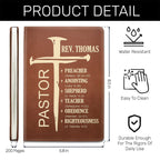 Servant Of Christ | Personalized Leather Cover Notebook