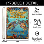 God Knew My Heart Needed You | Personalized Leather Cover Notebook