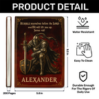 Humble Yourselves Before The Lord | Personalized Leather Cover Notebook