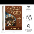 Child Of God | Personalized Leather Cover Notebook