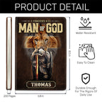 Man Of God | Personalized Leather Cover Notebook