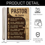 Thank You For All You Do | Personalized Leather Cover Notebook