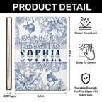 God Says I Am | Personalized Leather Cover Notebook