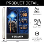 Child Of Faith | Personalized Leather Cover Notebook