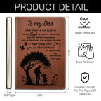 I Know God Is Always Near You | Personalized Leather Cover Notebook