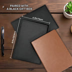 A Friend Is God's Way Of Making Sure We Never Walk Alone | Personalized Leather Cover Notebook